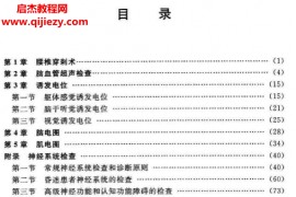 临床技术操作规范神经病学分册电子书pdf百度网盘下载学习