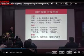 草木医学石玉斌石院长徒手按摩自愈重症新冠肺炎视频课程2集百度网盘下载学习