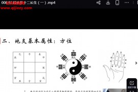 张逢辰八字命理基础班+高阶班视频课程48集百度网盘下载学习