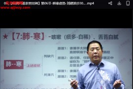 刘建波岐黄问道表里同调线上课30集百度网盘下载学习