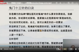 魏晓辉魏氏鬼门十三针视频课程32集百度网盘下载学习