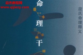 段建业著命理干支奥义电子书pdf百度网盘下载学习