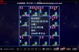 2021年神棍局《易懂紫薇斗数》视频课程14集百度云网盘下载学习