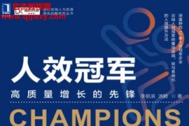 李祖滨汤鹏著人效冠军高质量增长的先锋电子书pdfmobiepub格式百度网盘下载学习
