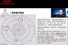 彭红明七政四余高级班视频课程32集百度网盘下载学习