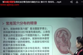 东方老师扁鹊基因望诊线上视频课程47集百度网盘下载学习