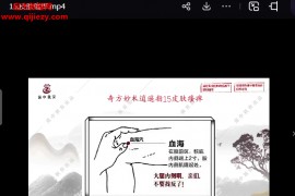 杨阳奇方妙术逍遥指视频课程48集百度网盘下载学习