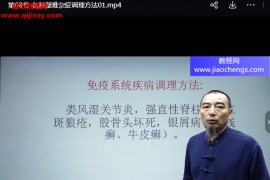 谌华盛九维通经调脏疗法线上+线下视频课程58集百度网盘下载学习