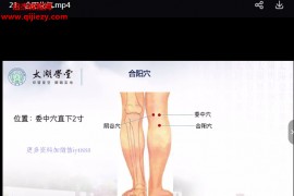 吴雄志吴门脚针地机视频课程23集配套笔记百度网盘下载学习