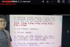 王政金匮要略详解视频课程45集百度网盘下载学习