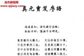 李兆生著真元宝笈电子书pdf百度网盘下载学习