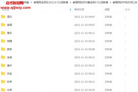 初中学习会员各版本全科知识点汇总易错题重难点公式单元期中期末试卷可打印名校网课合集百度网盘共享