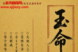 苍燃东泽著玉命金言简体横版电子书pdf百度网盘下载学习