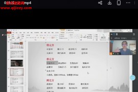 孙隐玄内经脉法内景脉法脉诊从入门到精通附三十六金方视频课程12集百度网盘下载学习