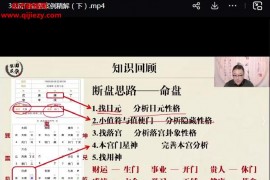 舒涵老师奇门遁甲45天实战决策学布局视频课程33集百度网盘下载学习