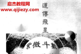 陈慧明著道传飞星紫微斗数诸星问答论注解电子书pdf百度网盘下载学习
