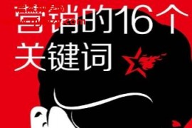 叶茂中著营销的16个关键词电子书pdfepub格式百度网盘下载学习