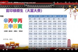 李文曾《文曾八字案例精解视频》31集百度网盘下载学习