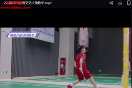 郑思维羽球思维系统课视频课程百度网盘下载学习