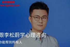 跟李松蔚学心理咨询音频课程课件百度网盘下载学习