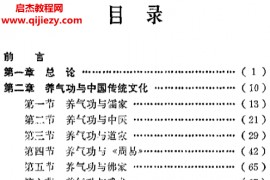 马礼堂著养气功精华录电子书pdf百度网盘下载学习