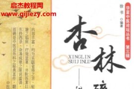 樊正阳孙洪彪王家祥主编中医传薪录华夏中医拾珍第2辑电子书pdf百度网盘下载学习