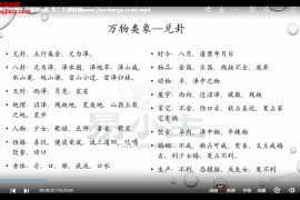 易小生梅花易数视频直播课程13集梅花易数教程百度网盘下载学习