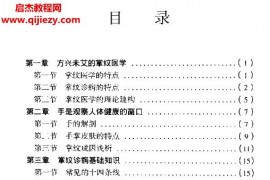 王晨霞现代掌纹诊病图谱电子书pdf百度网盘下载学习