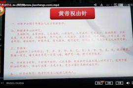 宏世堂祝由医学视频课程13集百度网盘下载学习