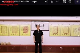 杨云中太极母拳功法精讲系列视频课程19集百度网盘下载学习