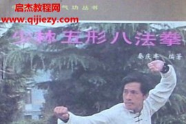 秦庆丰著少林五形八法拳电子书pdf百度网盘下载学习