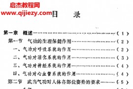 刘玉增著武当气功电子书pdf百度网盘下载学习