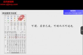 2023年5月金镖门易尘最新基础课旺衰取用视频课程13集百度网盘下载学习