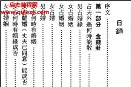 吴庆荣著易卦实例解析电子书pdf百度网盘下载学习