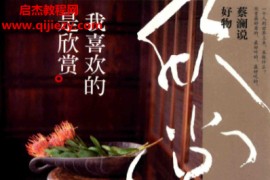 蔡澜说好物我喜欢的是欣赏电子书pdf百度网盘下载学习