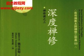 德宝法师著深度禅修超越观呼吸电子书pdf百度网盘下载学习