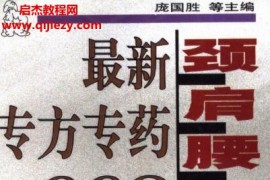 庞国胜等主编颈肩腰腿痛最新专方专药668电子书pdf百度网盘下载学习