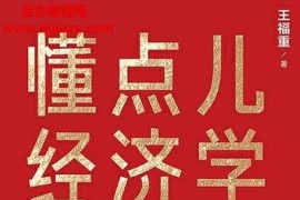 王福重著懂点儿经济学电子书pdfmobiepub格式百度网盘下载学习