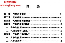 胡斌著大众气功电子书pdf百度网盘下载学习