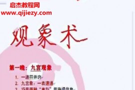 观相术雷麒宗真传观像术微信头像预测法名片预测法电子书pdf百度网盘下载学习