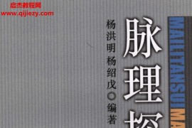 杨洪明杨绍戊著脉理探邃电子书pdf百度云网盘下载学习