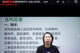 吴春梅董氏奇穴针灸进阶班视频课程60集百度网盘下载学习