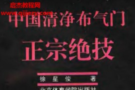 徐星俊著中国清净布气门正宗绝技电子书pdf百度网盘下载学习