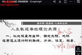 王易成人生轨迹学视频课程12集百度网盘下载学习