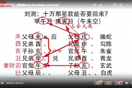 冯楚雄六爻八卦决策学视频课程21集百度网盘下载学习