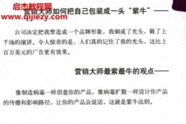 赛斯高汀著紫牛(新版)从默默无闻到与众不同电子书pdf百度网盘下载学习