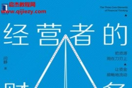 闫静著经营者的财务金三角电子书pdfmobiepub格式百度网盘下载学习