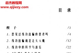 张彤玲著话说练功走火入魔电子书pdf百度网盘下载学习
