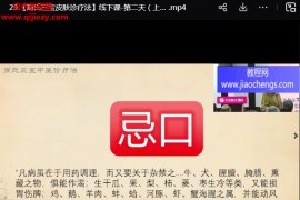 商文成商氏三宝皮肤诊疗法线上课35讲百度网盘下载学习