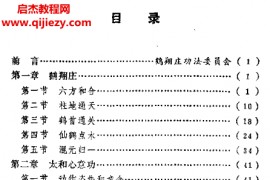宫照庆著鹤翔庄系列功法电子书pdf百度网盘下载学习